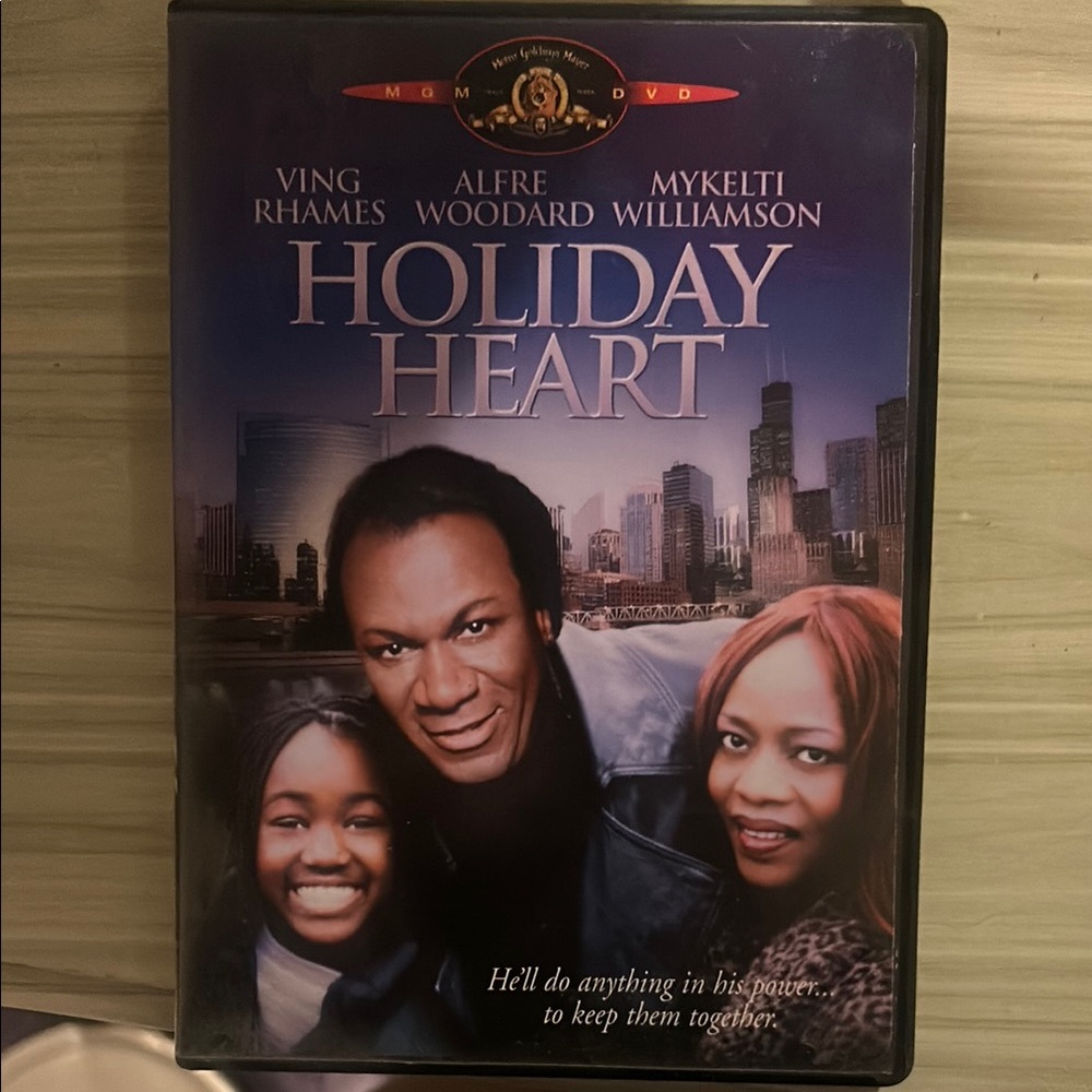 Holiday Heart DVD in Black and Red